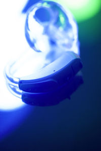 High angle view of drinking glass on table