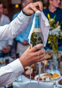 Close-up of holding hands