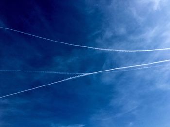 Low angle view of cloudy sky