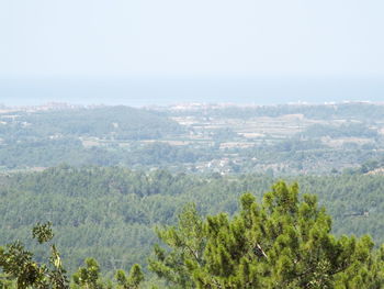 Idyllic shot of landscape against sky