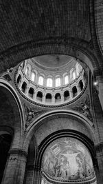 Low angle view of ceiling