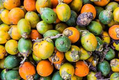 Full frame shot of oranges