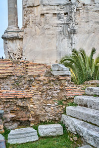 View of old ruin building