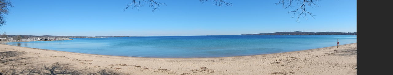 Scenic view of beach