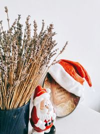Close-up of angel statue