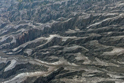 Full frame shot of snow covered landscape