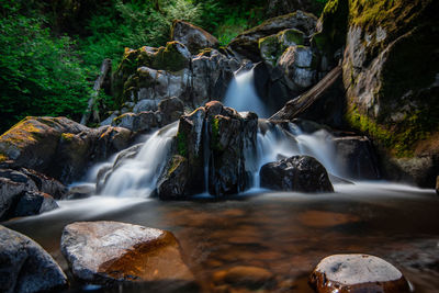 Waterfall in forest