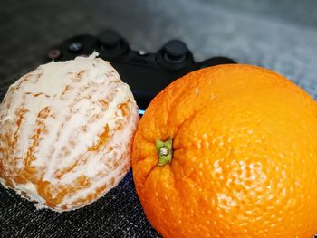 Close-up of orange slice