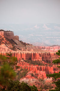 Scenic view of mountain against sky