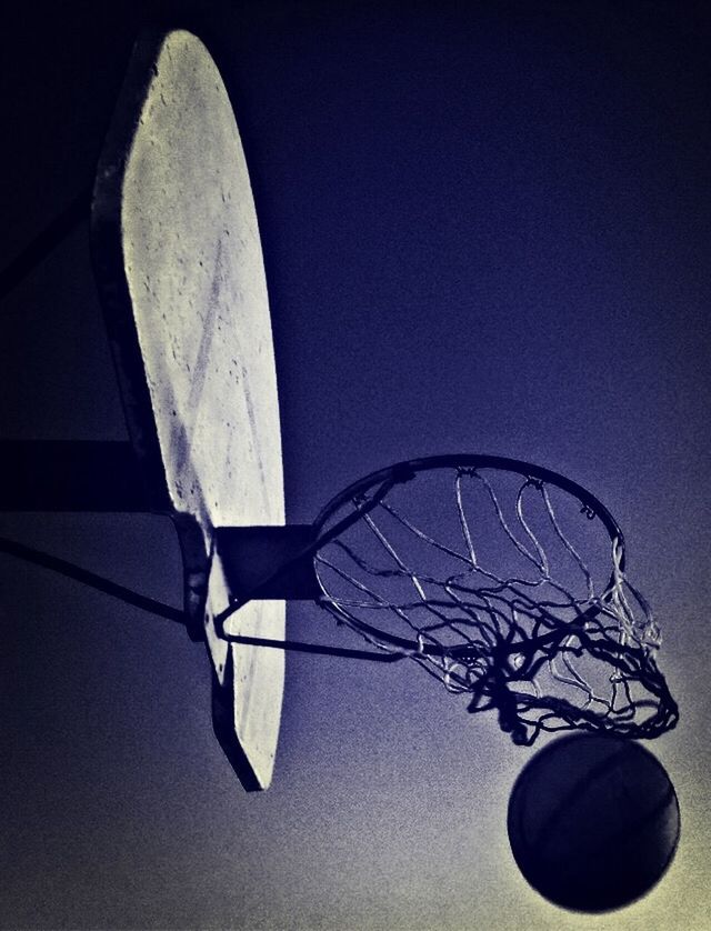 copy space, low angle view, close-up, still life, studio shot, single object, no people, creativity, art, indoors, pattern, circle, design, shape, shadow, sport, art and craft, clear sky, part of, high angle view