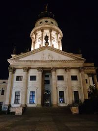 Low angle view of historical building