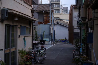 Street amidst buildings in city