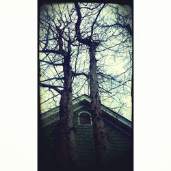 Low angle view of church against sky