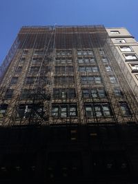 Low angle view of buildings in city