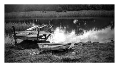 Boats in sea