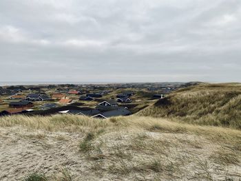Panoramic view of landscape against sky