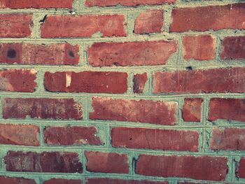 Full frame shot of brick wall