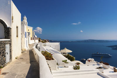 Buildings at seaside