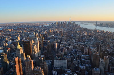 Aerial view of a city