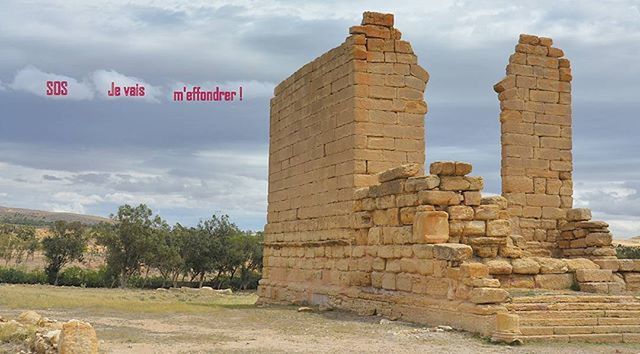 sky, architecture, built structure, cloud - sky, building exterior, history, cloudy, old ruin, cloud, the past, stone wall, guidance, old, low angle view, day, text, ancient, abandoned, tree, outdoors