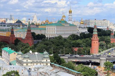 View of cityscape against sky