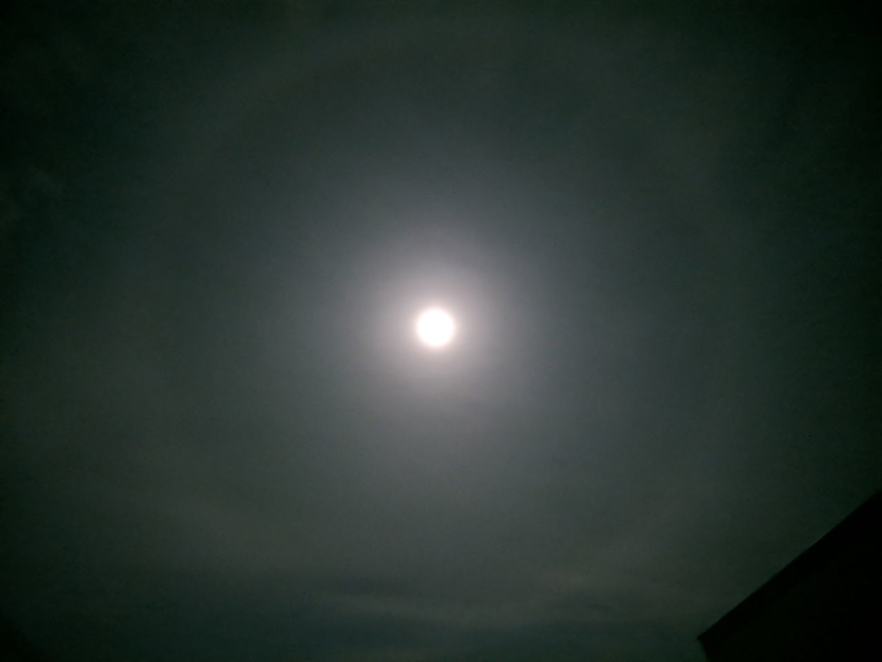 sky, night, beauty in nature, low angle view, moon, full moon, no people, astronomy, moonlight, space, natural phenomenon, nature, scenics - nature, tranquility, outdoors, eclipse, dark, tranquil scene, shape, planetary moon