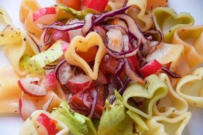 Close-up of vegetables on plate