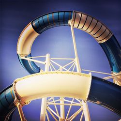 Low angle view of ferris wheel