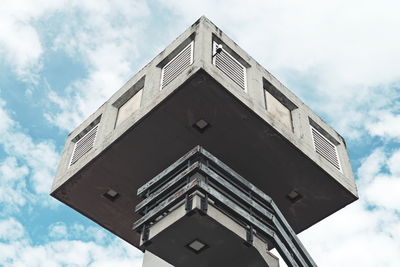 Low angle view of building against sky