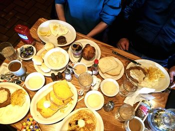 Full frame shot of food