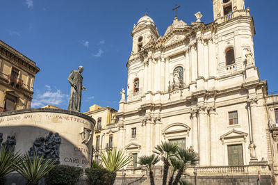 The beautiful church of s. francesco in catania