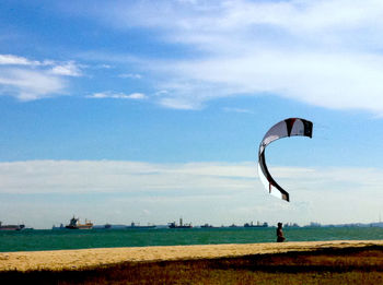 Parasail against sky