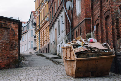 View of buildings in city