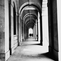 Corridor of building