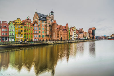 Buildings at waterfront