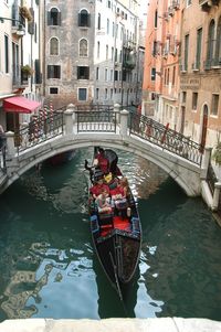 Boats in canal