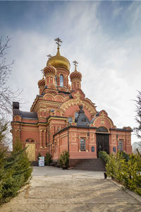 Church in john the baptist monastery, astrakhan, russia