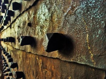 Full frame shot of rusty metal