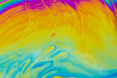 Full frame shot of yellow water
