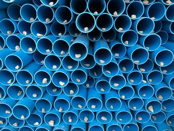 Full frame shot of pipes