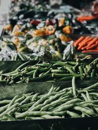 Full frame shot of vegetables for sale at market stall