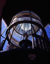 Low angle view of eiffel tower