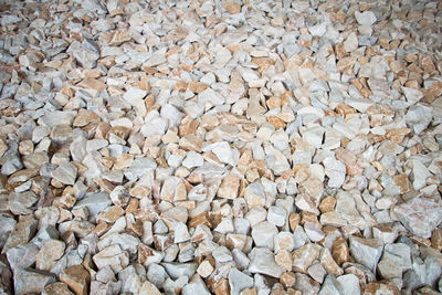 Full frame shot of stones
