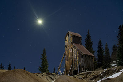 Abandoned mining structures in colorado