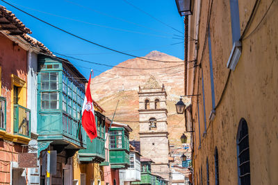 View of buildings in city