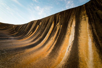 Panoramic view of land against sky