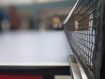 Close-up of people in basket