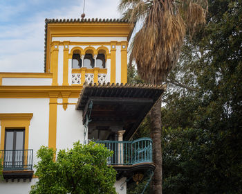 Low angle view of old building