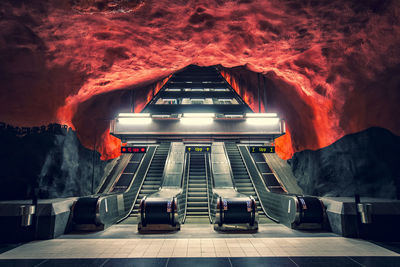 Stockholm metro art