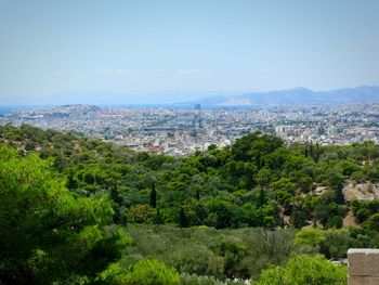 View of cityscape against sky